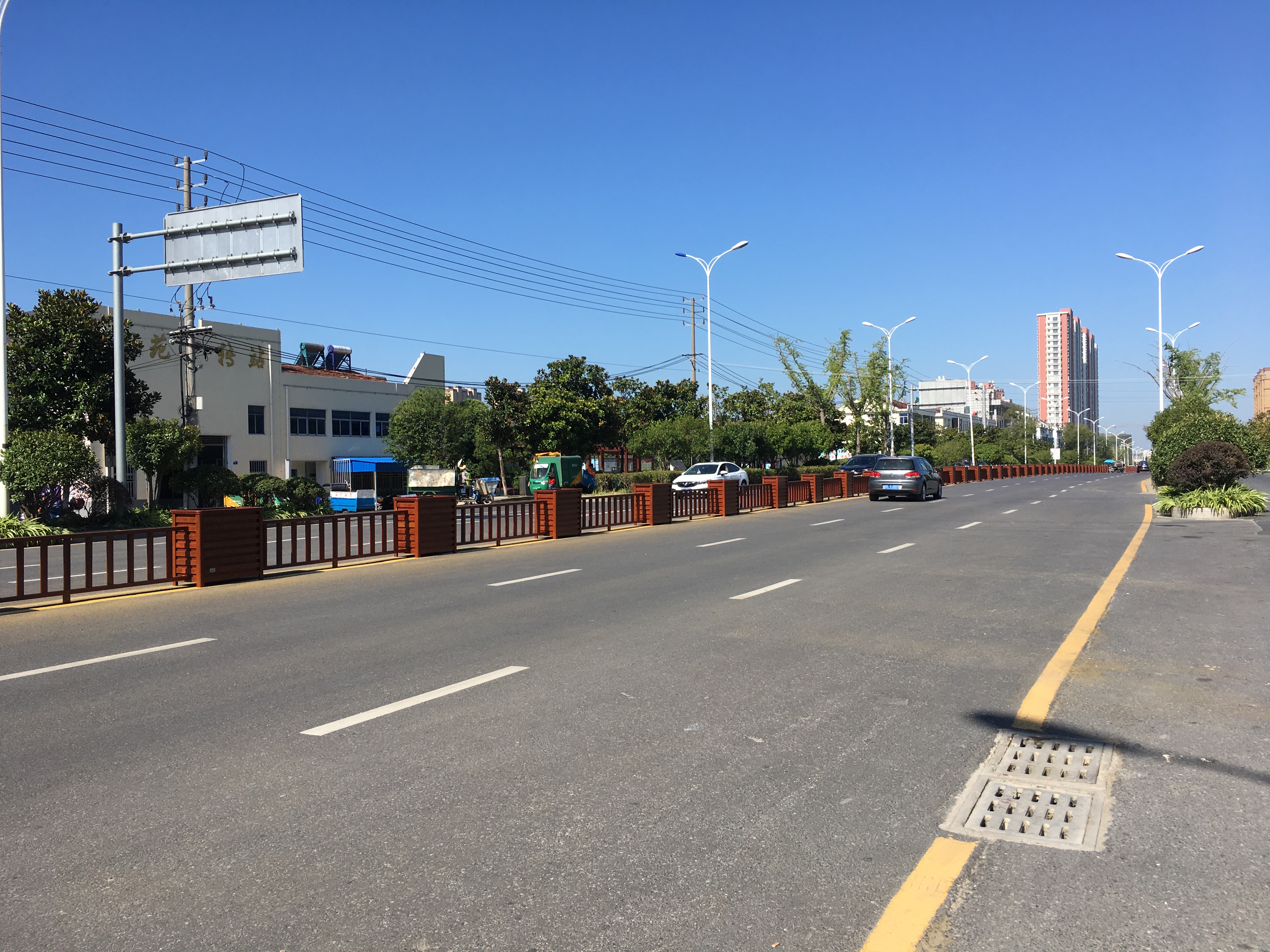 花箱道路護欄有哪些場景效果？